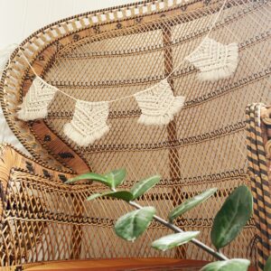 Guirlande Macramé crème