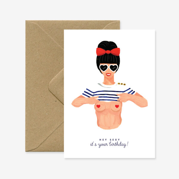 Carte Sexy Happy Birthday