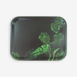 Plateau rectangulaire Monstera