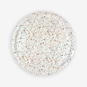 Plateau rond Terrazzo