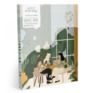 Coffret peinture au numéro - Petit Pinceau - Coffee Shop par Yanii Putrii