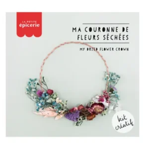 Kit DIY Couronne de Fleurs séchées