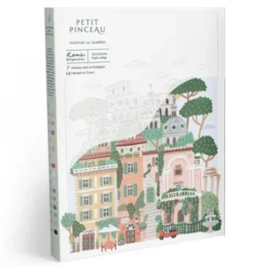 Coffret peinture au numéro - Petit Pinceau - Rome par Hoglet and co